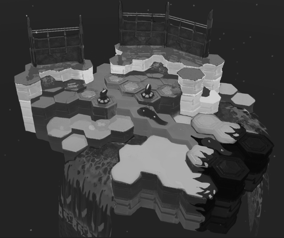 DeckDefense's tweet photo. Test colo du Diorama #game #diorama #3D https://t.co/1v0UCntZGy