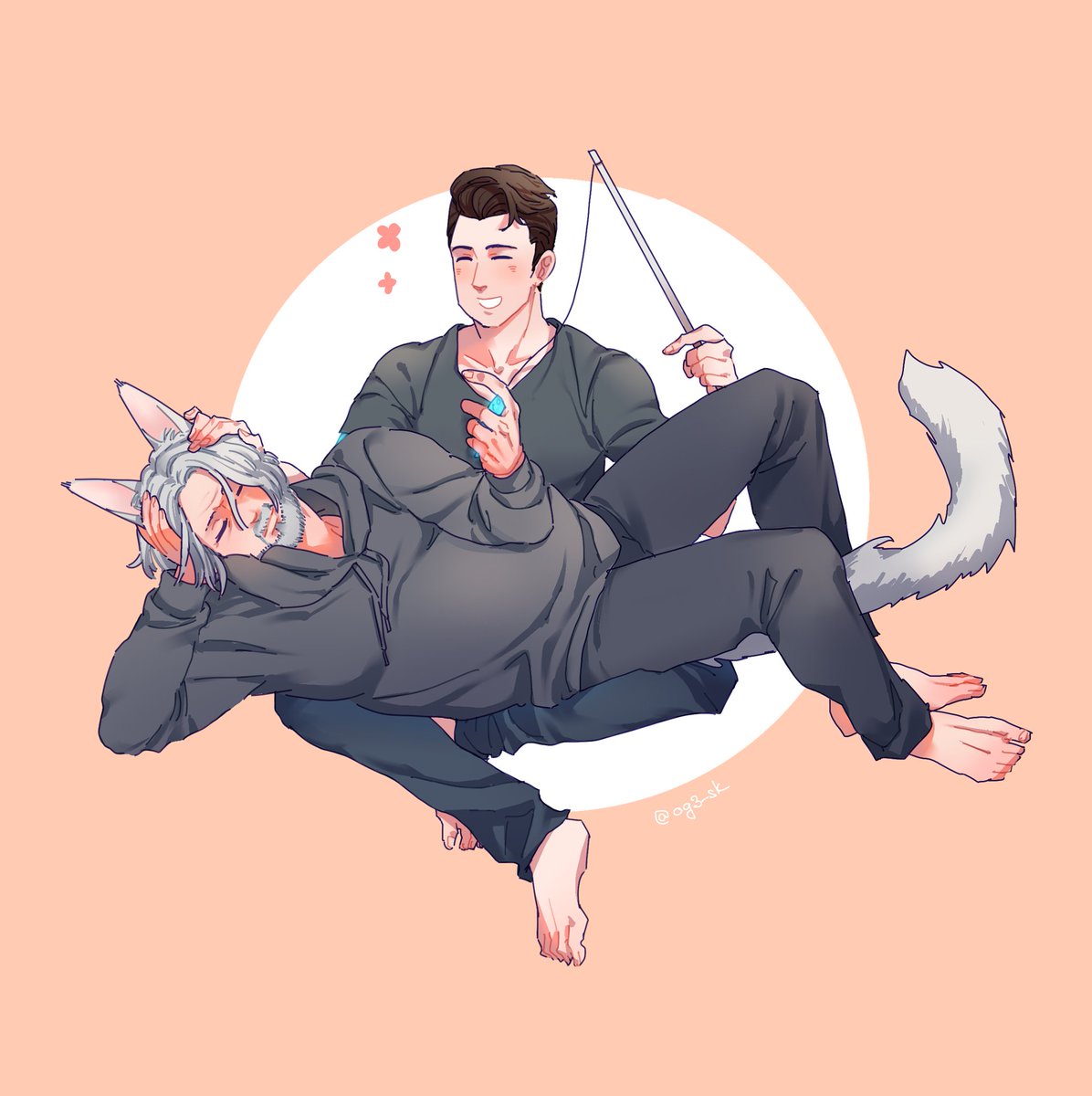 og3_sk's tweet photo. Chonky catman. Happy 22/02/22! #detroitbecomehuman #CatDay https://t.co/ABWAeTcGFE