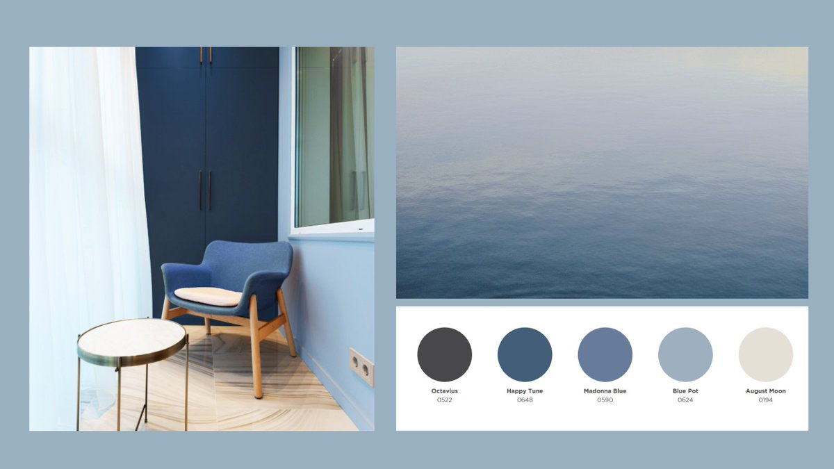 Selectonepaints's tweet photo. Peaceful, calm and gentle, blue has tremendous power to manage stress. It's a very soothing color that helps calm your mind, slow down your heart rate, lower your blood pressure and reduce anxiety. https://t.co/1l0i7MXth7