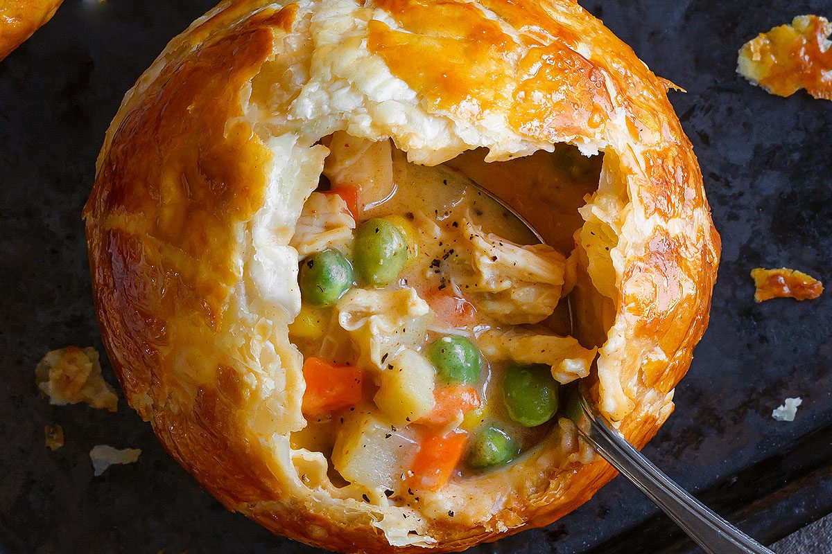 Pick up our frozen Chicken Pot Pie, $15 or Vegetarian Lasagna for 2 at $22 ...