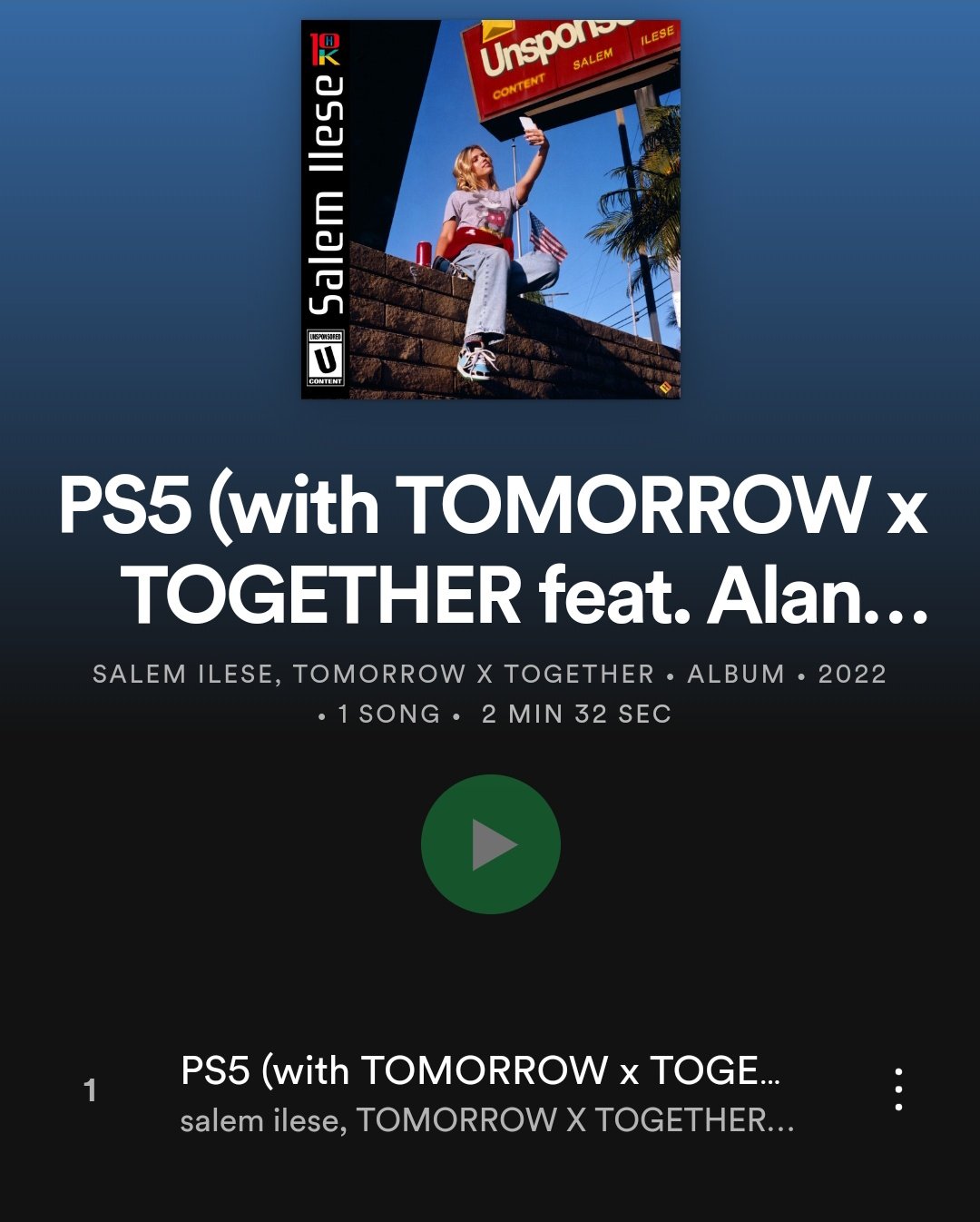 Tomorrow x together ps5