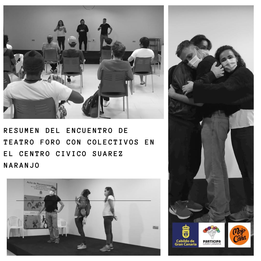mojodecana's tweet photo. Muestra de #TeatroForo para colectivos

Todos pudimos vivenciar esta herramienta que nos servirá para comenzar la creación a partir del lunes de escenas con nuestros colectivos de Gran Canaria

Proyecto coordinado por  @mojodecana, junto a @Proenlaarena

Subvenciona @ParticipaGC https://t.co/0Rnx6oJVZO