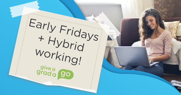 giveagradago's tweet photo. Busy weekend? #fridaynight plans? We’ve got that covered! 💪
With our #hybrid #remoteworking & early days, you will be free to start your #weekend the way you want to! 🤯
Find out more and apply today! >>>
#workforus #hiring #job #graduate #gradua... https://t.co/rbkn1OAGOU https://t.co/9m9yOrqdEz