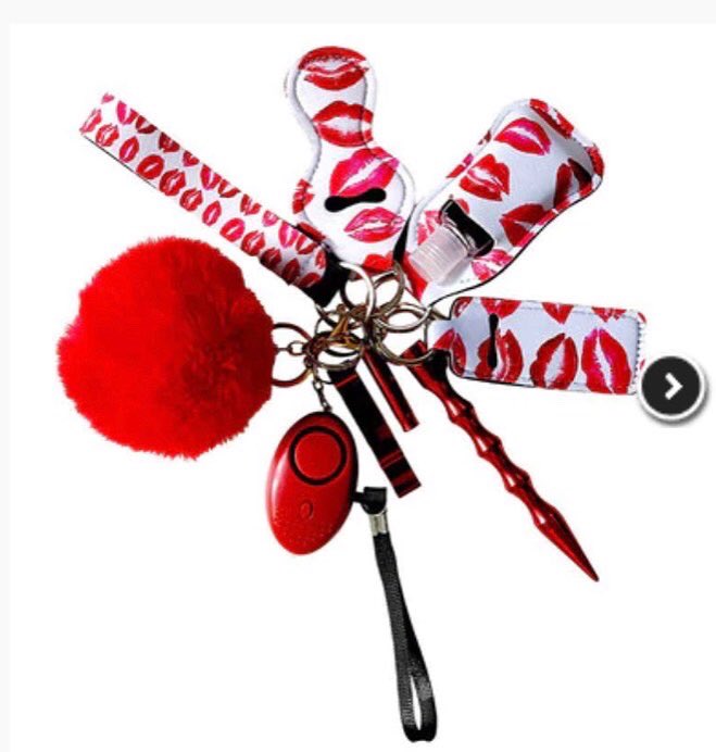best_hallo's tweet photo. 10PCS A Set Safety Defense Keychain Siren Rings Wristlet Protection Keychain,you won't Miss this💕#hallobest #keychain #safetykeychain 

Link 👇👇👇👇 
✅ https://t.co/RMsjL4HP8C https://t.co/XmBboju2Sd