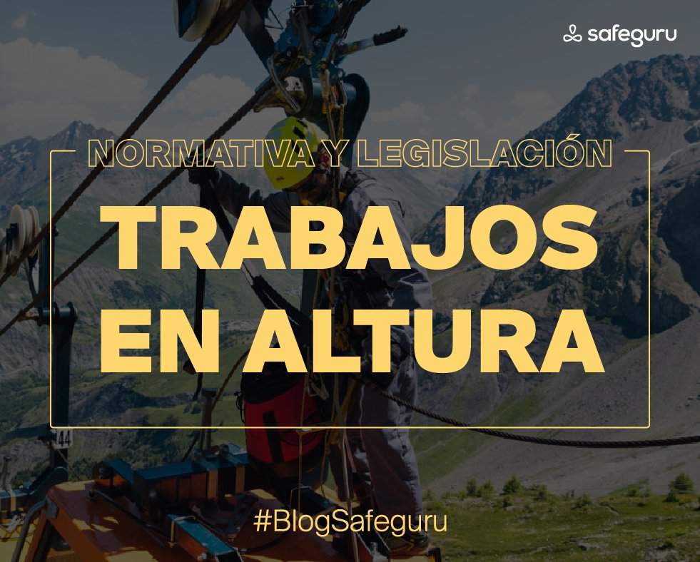 🔎 #BlogSafeguru Trabajos en altura: normativa y legislación. 

💡 Arneses, amarres, absorbedores de energía, conectores, anclajes,… Todo un mundo para garantizar la seguridad de los #trabajosenaltura. ⬇️

#salud #seguridad #epi #epis #prl #sst #protección #prevención