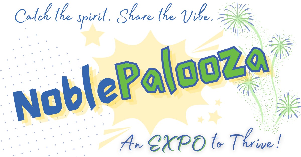 Free fun for everyone at first NoblePalooza Expo! - mailchi.mp/cac4157ddf8b/n…