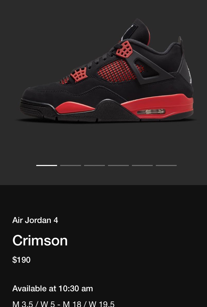 snkrs app twitter