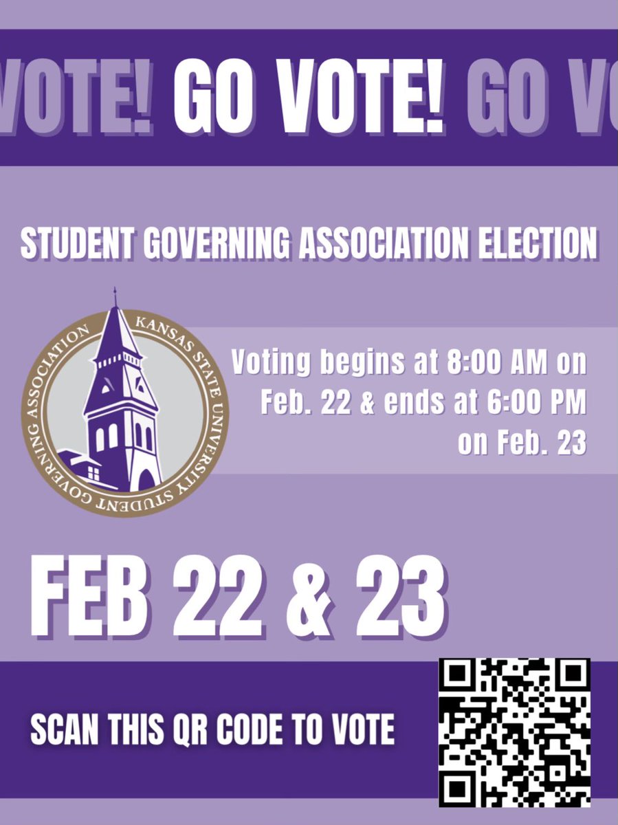 WildcatsVote's tweet photo. Wildcats! Polls are now open! Make sure you make your voice heard in this years SGA elections. https://t.co/BDxTvKoWPZ