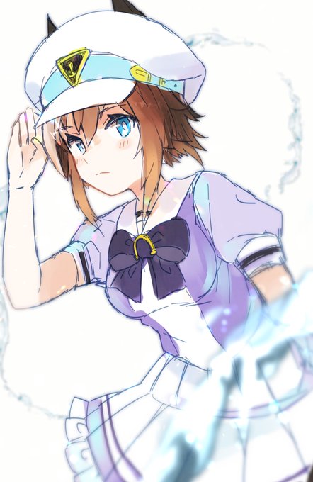 ウマ娘「ZUN絵風アグネスタキオン立ち絵 #ウマ娘