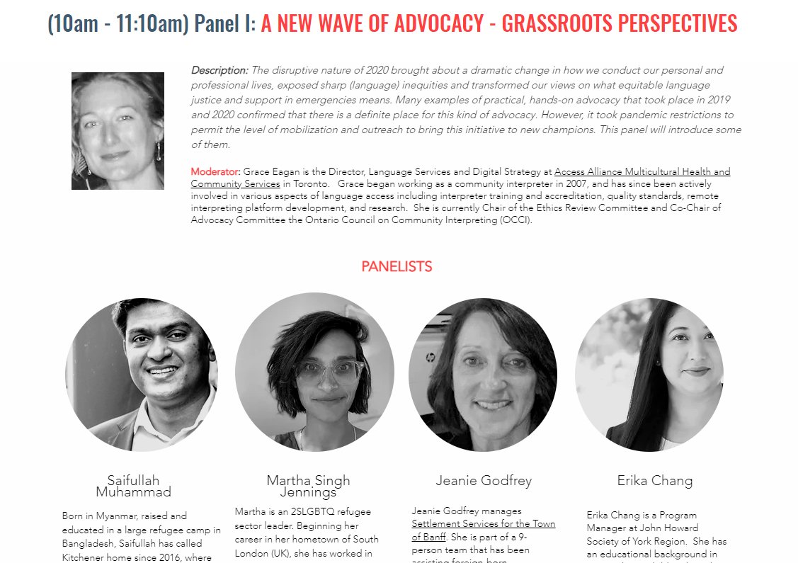 Veronica Costea (@veronicamcis) on Twitter photo "Language rights are at the center of accessing our other human rights" Live now - panel moderated by Grace Eagan <a href="/Language4Access/">Access Alliance Language Services</a> "Language rights are at the center of accessing our other human rights" Live now - panel moderated by Grace Eagan <a href="/Language4Access/">Access Alliance Language Services</a>