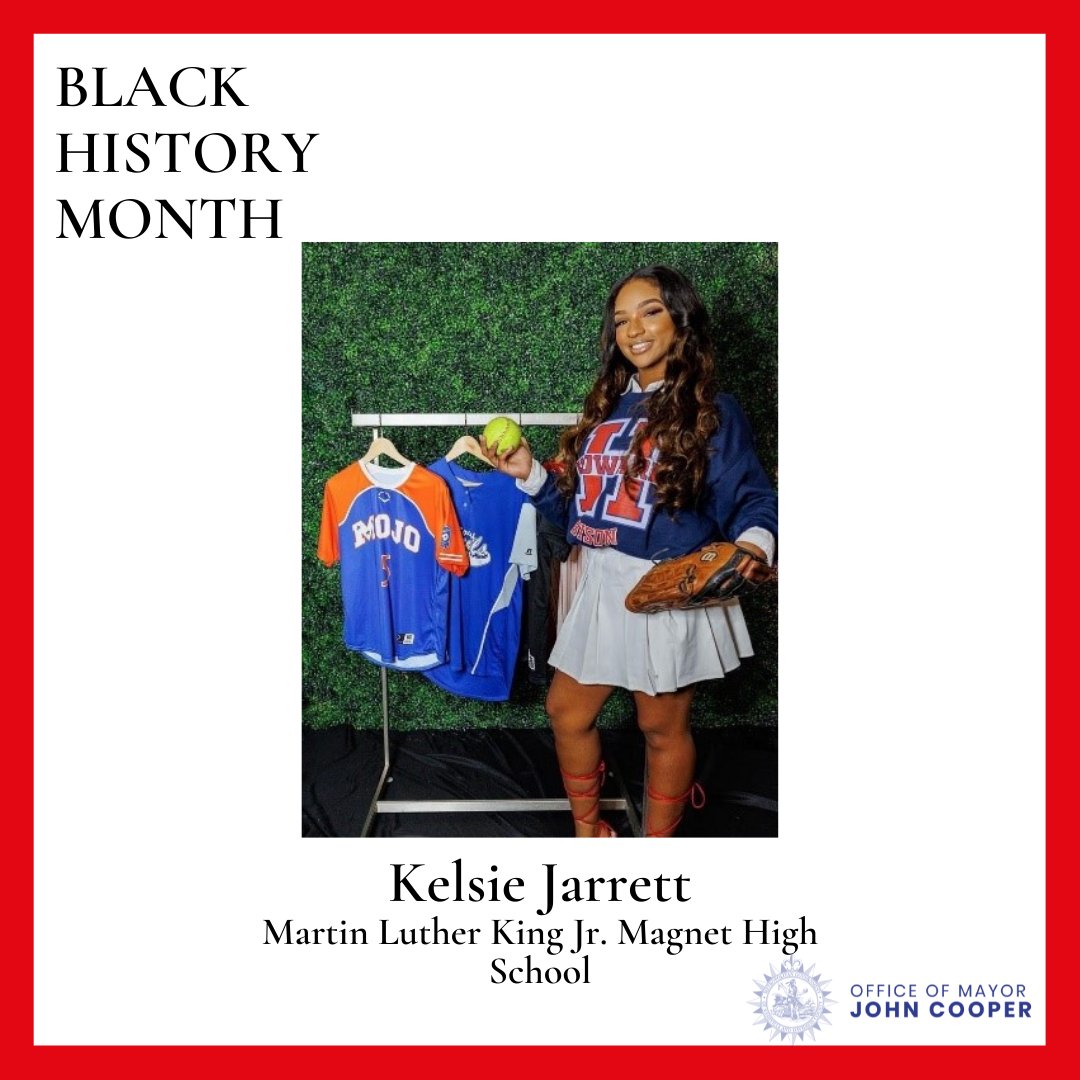 Spotlight - Kelsie Jarrett played softball at MLK Magnet H.S. She is an All-Star softball player who helped her team make an appearance at the regional tournament. Kelsie received a full scholarship to <a href="/HowardU/">Howard University</a> and we wish her the best in all her future endeavors!