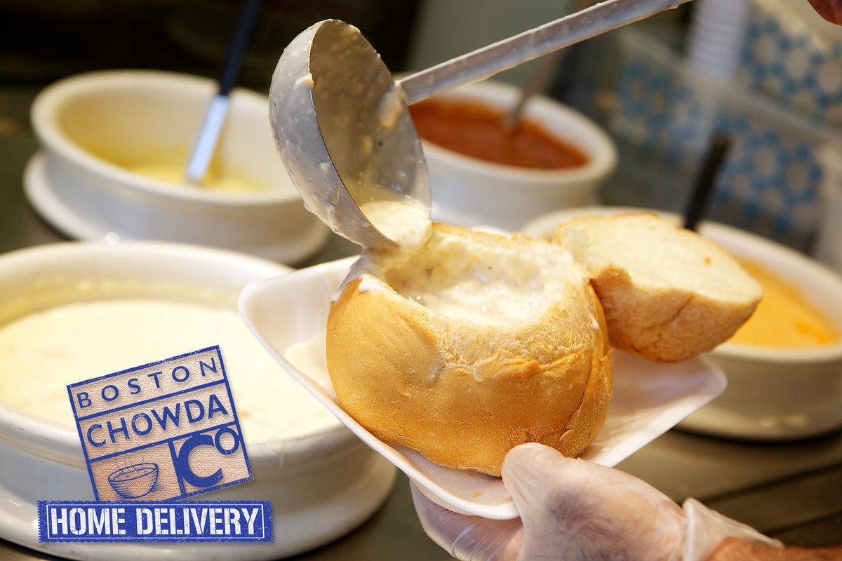 BostonChowdaCo's tweet photo. Stop in and WARM UP to our GREAT TASTING food selections! Don't want to travel outdoors.... for delivery or takeout visit our website to order https://t.co/MoI2JBqc0M https://t.co/DdJ5a3330r