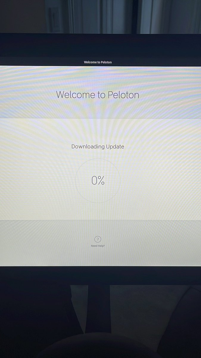 Something is a little more broken at <a href="/onepeloton/">Peloton</a> this morning, right? Also can we get background updates?