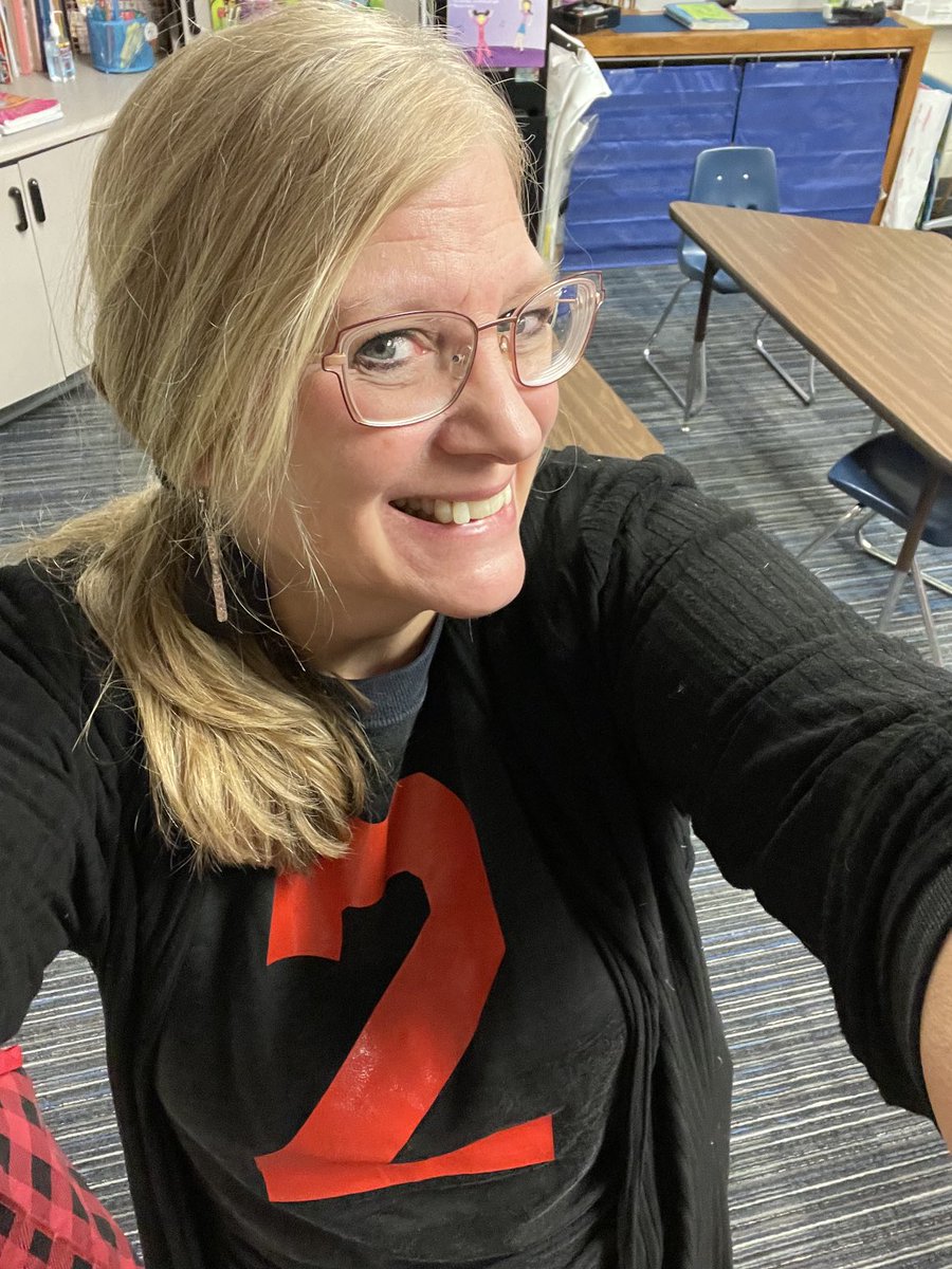 ⁦<a href="/LakeshoreWO/">Lakeshore Elementary</a>⁩ - When your “ Math minded” Principal encourages everyone to wear #2 to celebrate 2-22-22, you dig out your old #2 HS jersey! Happy 2s day everyone! #stillfits #nicknamedeuce #thenCliomustang  #nowWOpanther