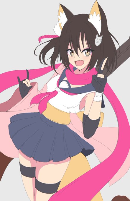 イズナ描きかけ 