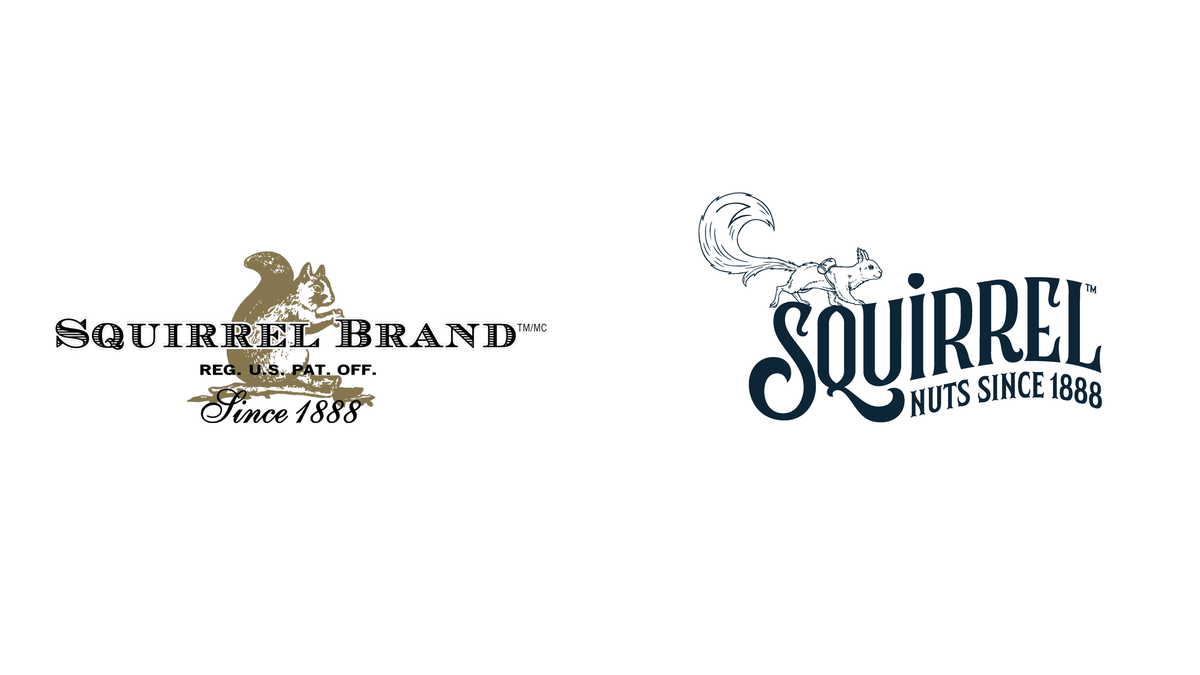 ucllc's tweet photo. Today on Brand New (Reviewed): New Logo and Packaging for @SquirrelBrandCo by @_StraightFWD_ https://t.co/g9ANghi5L4 https://t.co/2IuEeAtjUY