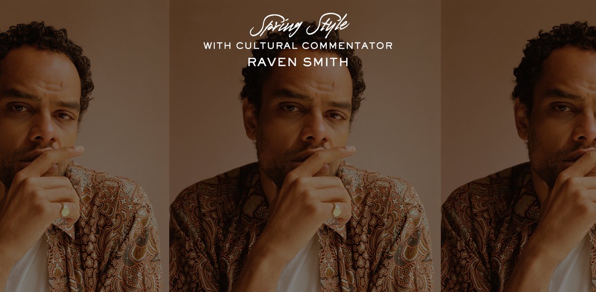 Join us on the MR PORTER app at 4pm (GMT) as we go live with cultural commentator Mr @Raven__Smith to talk all things spring style. Download the app and we'll see you there mr-p.co/34WFnjG