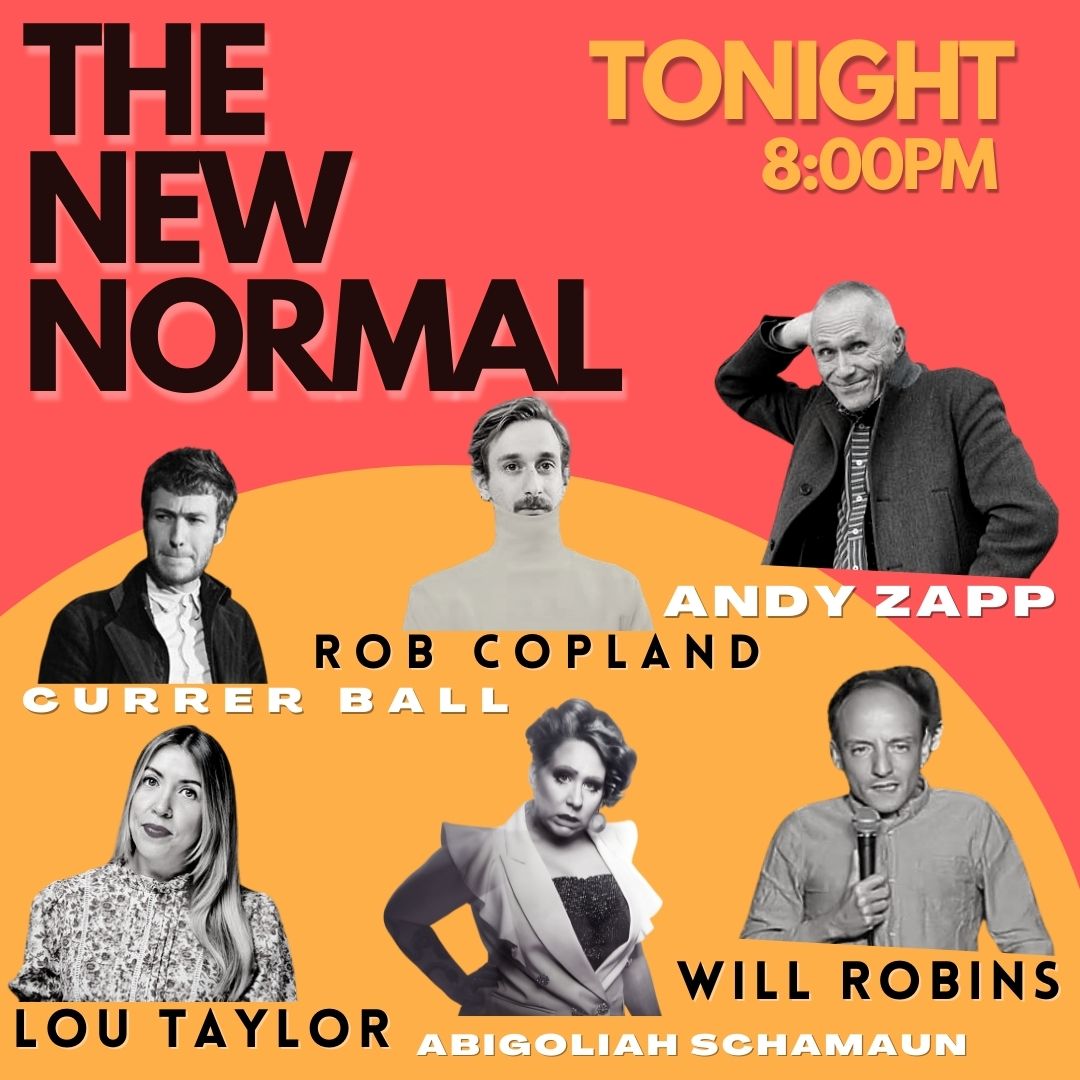 Camden Comedy Club (@camdencomedy) on Twitter photo Tonight: 🟡The New Normal🟡
ft. <a href="/Currer_Ball/">Currer Ball</a> <a href="/Robertdcopland/">Rob Copland</a> <a href="/THEAndyZapp/">Andy Zapp Andrzej Mariusz Zapletal Stoppit Grandad</a> <a href="/LouTaylorTrash/">Lou Taylor</a> @abigoliah <a href="/WillyRobbins/">Will Robbins</a>
🎟️listings.camdencomedyclub.com/events/2022-02… Tonight: 🟡The New Normal🟡
ft. <a href="/Currer_Ball/">Currer Ball</a> <a href="/Robertdcopland/">Rob Copland</a> <a href="/THEAndyZapp/">Andy Zapp Andrzej Mariusz Zapletal Stoppit Grandad</a> <a href="/LouTaylorTrash/">Lou Taylor</a> @abigoliah <a href="/WillyRobbins/">Will Robbins</a>
🎟️listings.camdencomedyclub.com/events/2022-02…