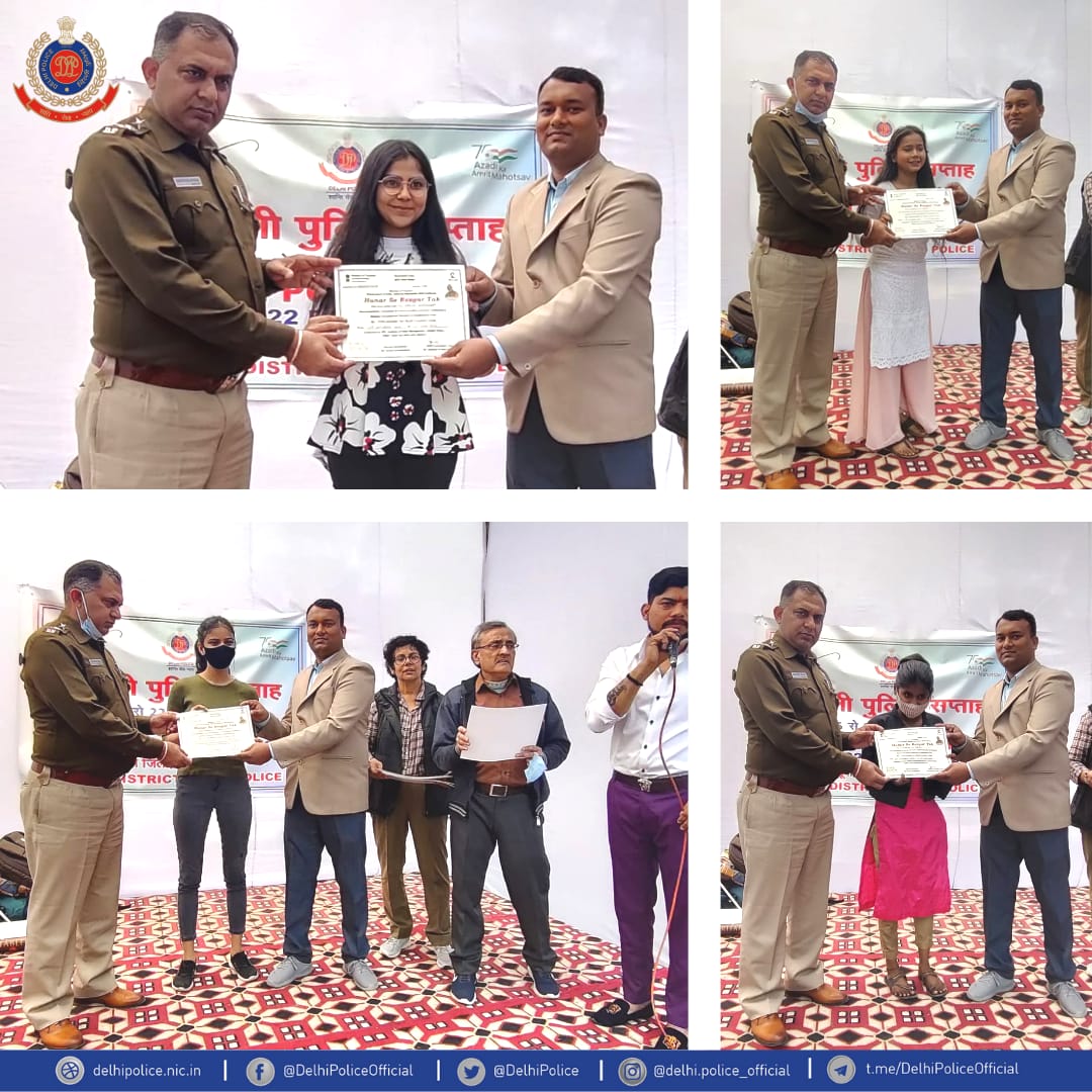 Under #YUVA programme of #DelhiPolice, 21 youngsters of PS Mayur Vihar area were given certificates for successfully completing housekeeping &amp; cookery course by IEC Group of Institutions.

#DelhiPoliceCares

<a href="/CPDelhi/">CP Delhi #DilKiPolice</a> <a href="/DelhiPolice/">Delhi Police</a>