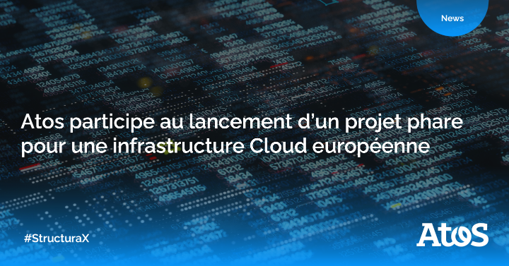 Atos participe, en collaboration avec d’autres entreprises numériques et fournisseurs de cloud en Europe, au lancement de l'initiative « Structura-X », un projet phare pour l'infrastructure #cloud européenne 🇪🇺 Plus d'infos ➡️ atos.net/fr/2022/commun…