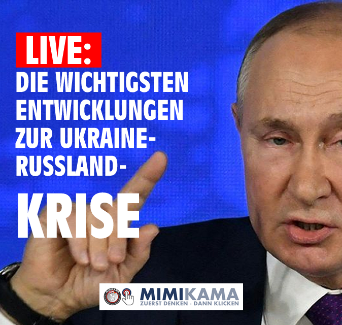 MimikamaTom's tweet photo. Zur #Ukraine-#Russland-Krise haben wir auf dieser Seite einen #Live-#Blog eingerichtet, wo man alle wichtigen Entwicklungen zur Ukraine-Russland-Krise verfolgen kann > 
https://t.co/6npi6XGhjz https://t.co/YvQGwLfwBs