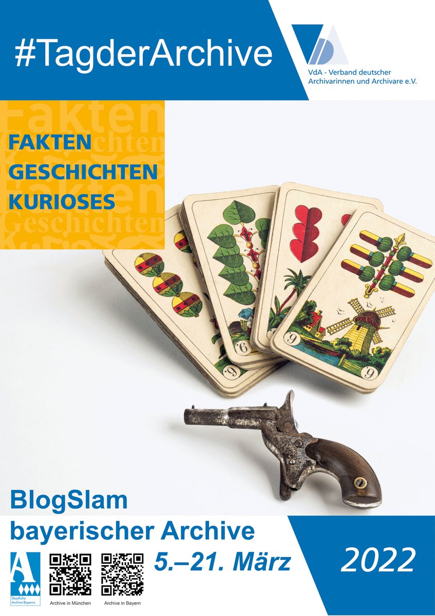 Der #TagderArchive rückt näher, wie gerne würden wir Führungen vor Ort anbieten. Leider ist immer noch Pandemie, aber wir haben uns etwas ausgedacht: Wir laden mit <a href="/amucblog/">Archive in München</a>
 zum BlogSlam, hier gehts zur Einladung archivebay.hypotheses.org/278