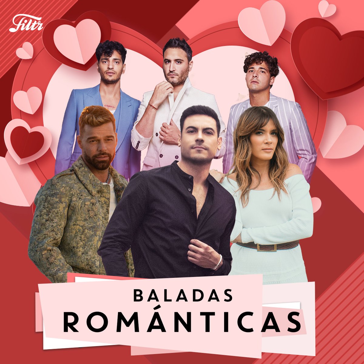 SonyMusicRD's tweet photo. Un playlist para los enamorados y las enamoradas, en compañía de la mejor música de @ricky_martin , @ReikMx , @kanygarcia , @_CarlosRivera entre otros.
#BaladasRománticas 
https://t.co/DaBMVJBo0D https://t.co/aKxuQCd7RX