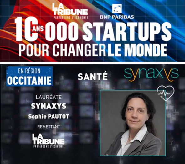 Soutenez <a href="/SynaxyS/">SYNAXYS</a> et ses mini-cerveaux en éprouvette « 5D-brain », au concours #10000STARTUPS catégorie #Sante organisé par <a href="/LaTribune/">La Tribune</a> &amp; @LaTribuneEvents.
👉lnkd.in/gkS72Sg6 ➡ SANTE ➡ like Sophie Pautot

#innovations #deeptech #neuroscience #startup  #Occitanie