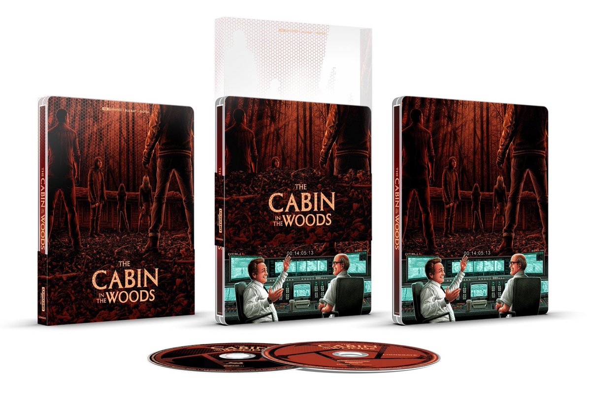 dawnofthediscs's tweet photo. ***NEW TITLE ANNOUNCEMENT***

The Cabin in the Woods Best Buy Exclusive 4K Steelbook coming on April 19, 2022

https://t.co/qN4xgEgD0g https://t.co/Re0bjpzCEG