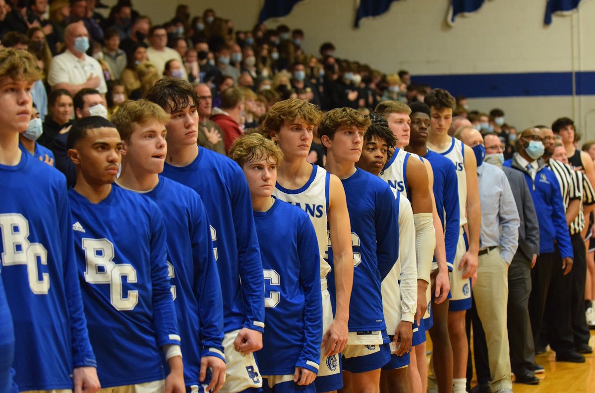 Big senior night for <a href="/BCTrojanBB/">Bishop Chatard High School Boys Basketball</a>. JV at 6 and Varsity at 7 against Herron. Senior night festivities will begin following the JV game. Chatard out💙🤍

📸: Mary Bea Sowenski