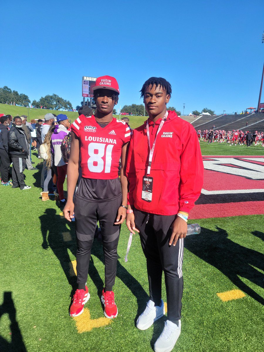Dickson Agu💎✨ (@the_dagu) on Twitter photo #AGTG I’m BLESSED to receive my 4th offer from the University of Louisiana at Lafayette!!! <a href="/coachgscott1/">coachgscott1</a> <a href="/leg12tim/">Tim Leger</a> <a href="/michaeldes1/">Michael Desormeaux</a> <a href="/RaginCajunsFB/">Louisiana Ragin’ Cajuns® Football</a> <a href="/samspiegs/">Sam Spiegelman</a> <a href="/DutchtownFB/">Dutchtown Football</a> <a href="/JeritRoser/">Jerit Roser</a> <a href="/TheUCReport/">Billy Tucker</a> @SWiltfong247 <a href="/Coach_JLVenus/">Josef Venus</a> <a href="/JeremyO_Johnson/">Jeremy Johnson</a> @RivalsWoody <a href="/jkleesportz/">JK Lee Sportz</a> <a href="/Coach_Janis/">Mike Janis</a> #AGTG I’m BLESSED to receive my 4th offer from the University of Louisiana at Lafayette!!! <a href="/coachgscott1/">coachgscott1</a> <a href="/leg12tim/">Tim Leger</a> <a href="/michaeldes1/">Michael Desormeaux</a> <a href="/RaginCajunsFB/">Louisiana Ragin’ Cajuns® Football</a> <a href="/samspiegs/">Sam Spiegelman</a> <a href="/DutchtownFB/">Dutchtown Football</a> <a href="/JeritRoser/">Jerit Roser</a> <a href="/TheUCReport/">Billy Tucker</a> @SWiltfong247 <a href="/Coach_JLVenus/">Josef Venus</a> <a href="/JeremyO_Johnson/">Jeremy Johnson</a> @RivalsWoody <a href="/jkleesportz/">JK Lee Sportz</a> <a href="/Coach_Janis/">Mike Janis</a>