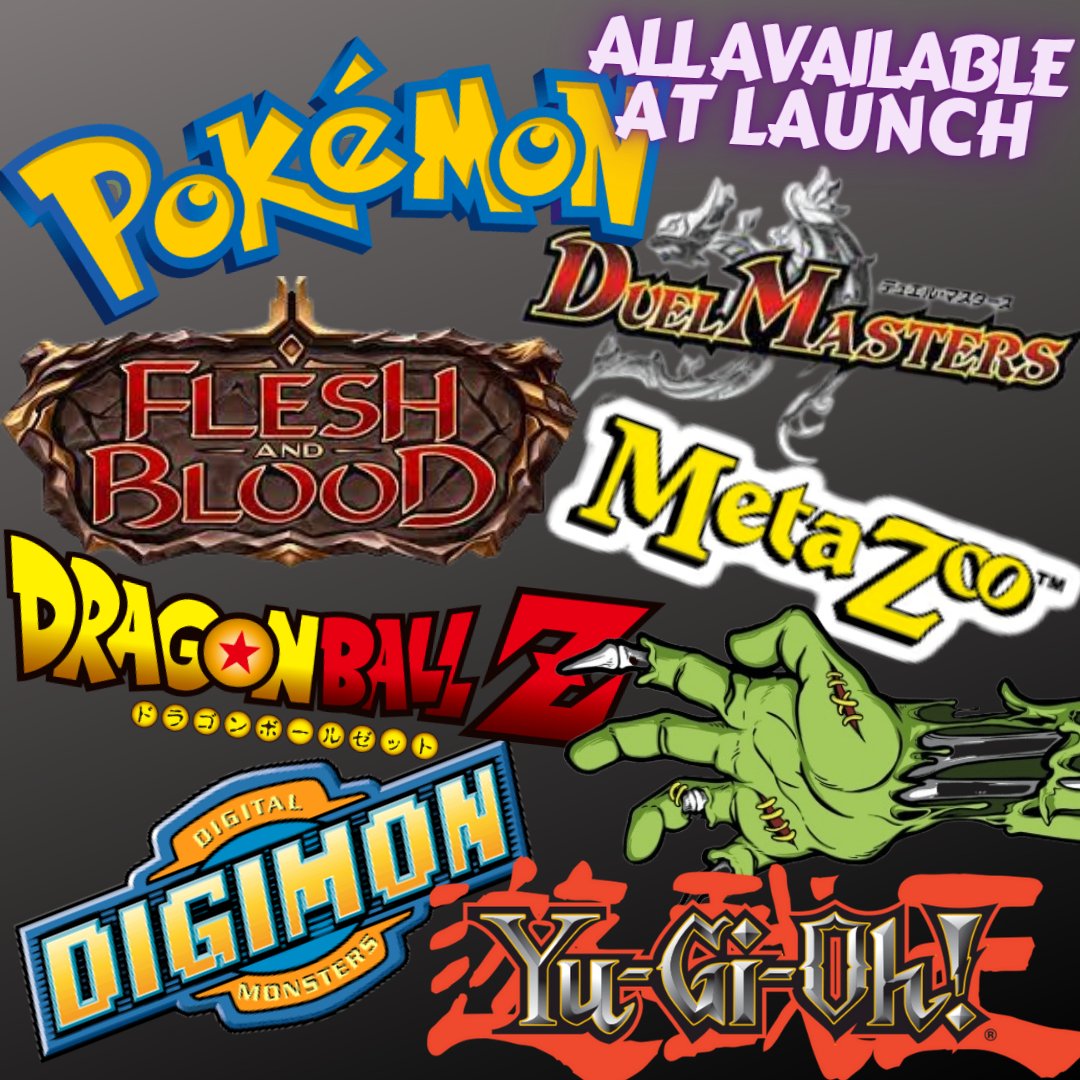 Various TCG's available now on the store!

Feel free to drop a message with any requests or queries!

Also follow our instagram for references.