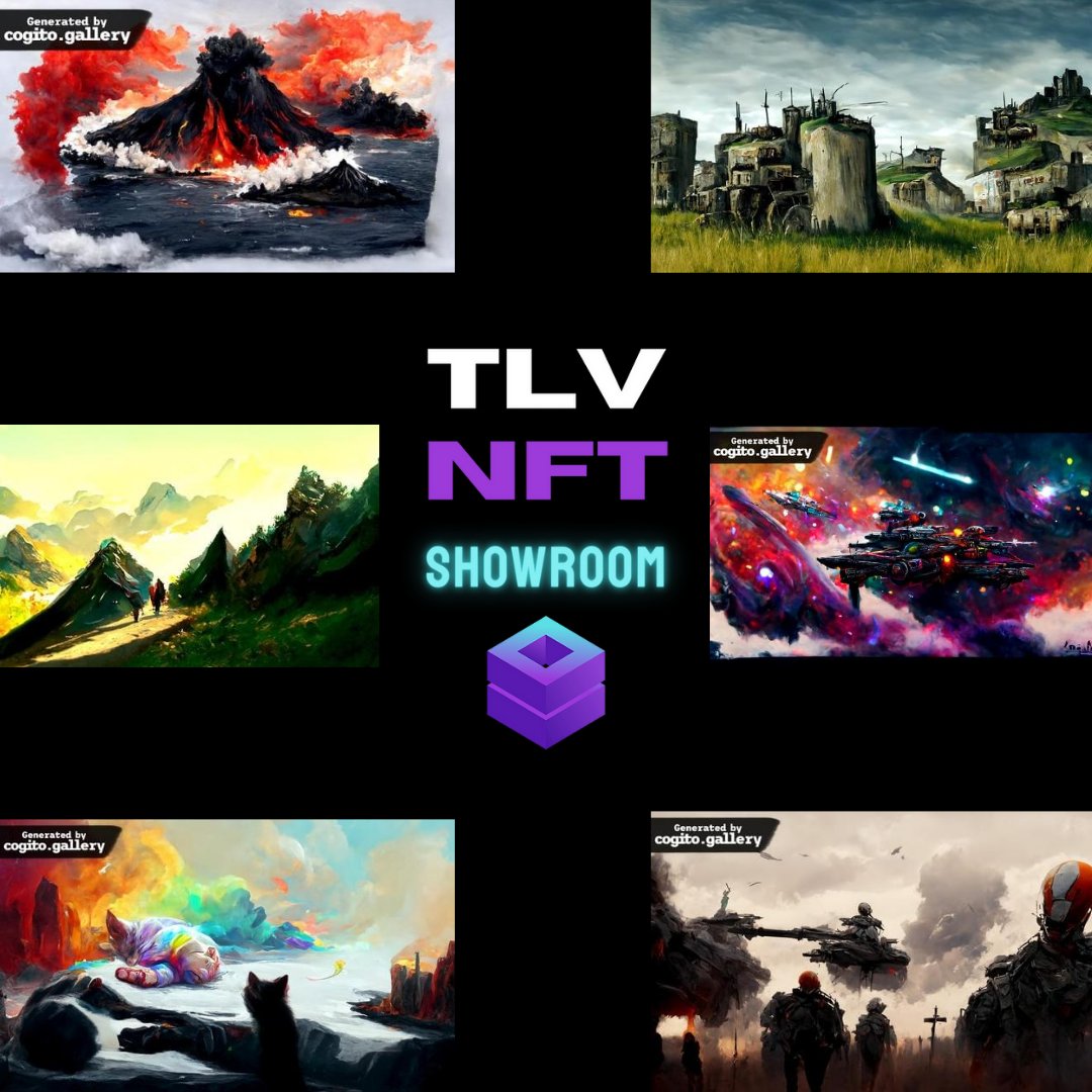 Today is the day!
We are stepping out to the physical world, letting people use our AI live on the TLV NFT Showroom and generate their unique art using just their words!

Ready, set, draw 🤖🎨
#nft #gallery #ai