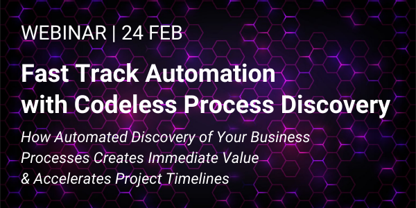 WorksoftInc's tweet photo. Accelerate automation value with process understanding. Register for our Feb 24 webinar and learn how global enterprises are building and scaling automation for pre and post-production using Worksoft's codeless process discovery. https://t.co/bRZleaIPtt https://t.co/yyTjLrxCdB