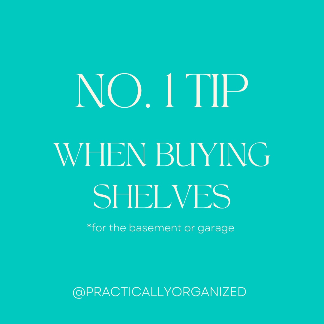 Choose a system that is FULLY adjustable. All shelves are adjustable to the height you need at each level. Not everything you organize will fit in a container. Your shelf should grow and change as needed

Bonus tip: Always buy casters easy movement