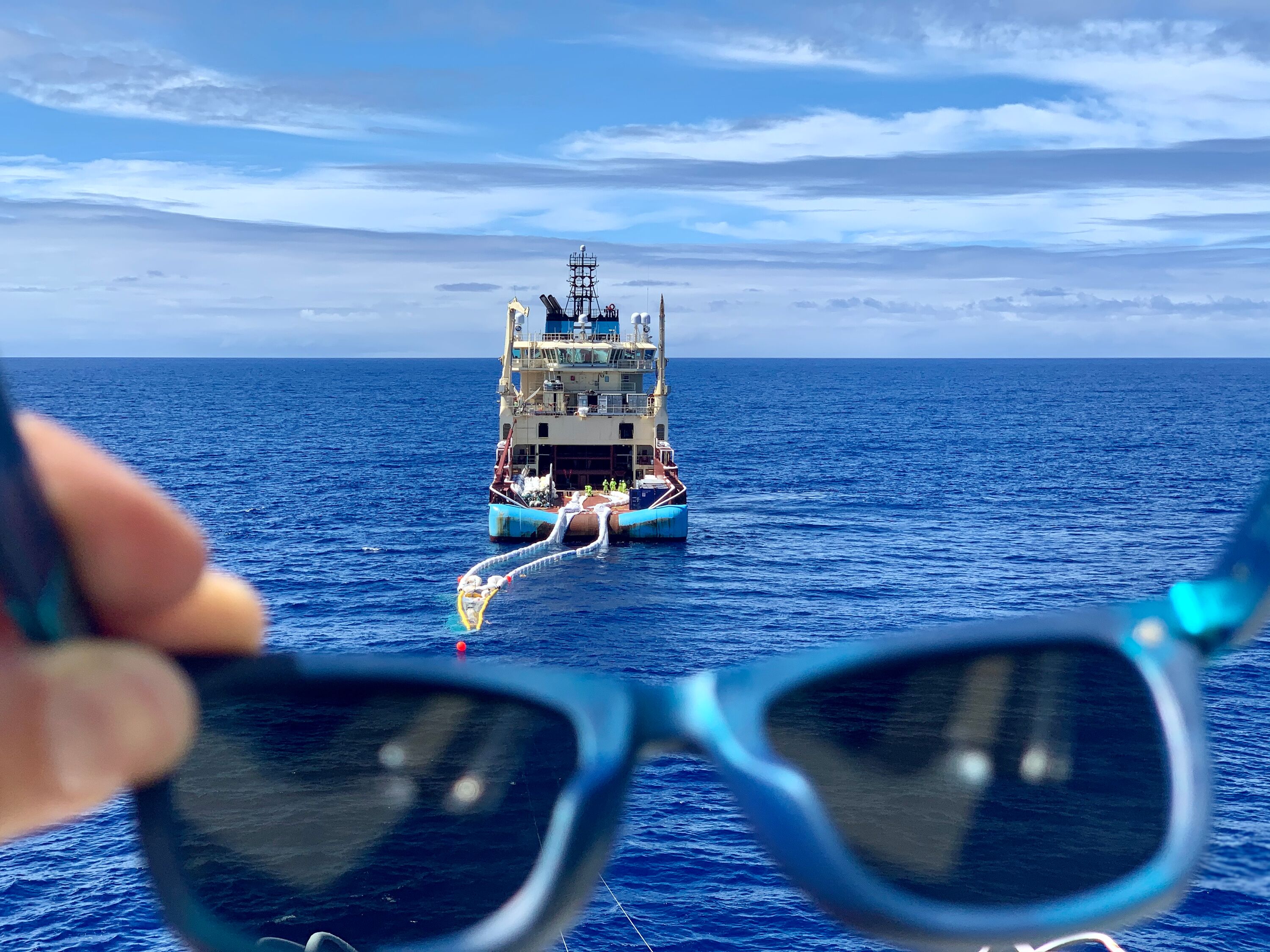 The Ocean Cleanup on Twitter: "Thanks for making it happen! With the  proceeds from The Ocean Cleanup sunglasses, we will be able to clean  500,000 football fields worth of ocean. ✓ All