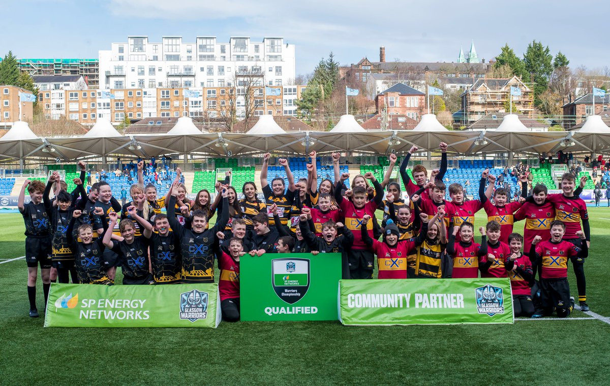 1⃣8⃣ matches
1⃣3⃣9⃣ tries
1⃣ qualifier

Congratulations to our Round One qualifiers in the 2022 <a href="/SPEnergyNetwork/">SP Energy Networks</a> Warriors Championship, East Kilbride Schools!