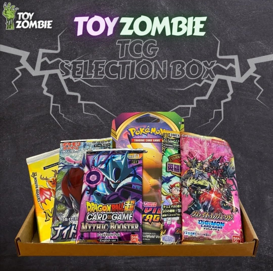 Ever fancied trying a new TCG? Or a fan of numerous ones already?

Grab our February Toy Zombie TCG Selection whilst they last!

toyzombie.co.uk/products/toy-z…