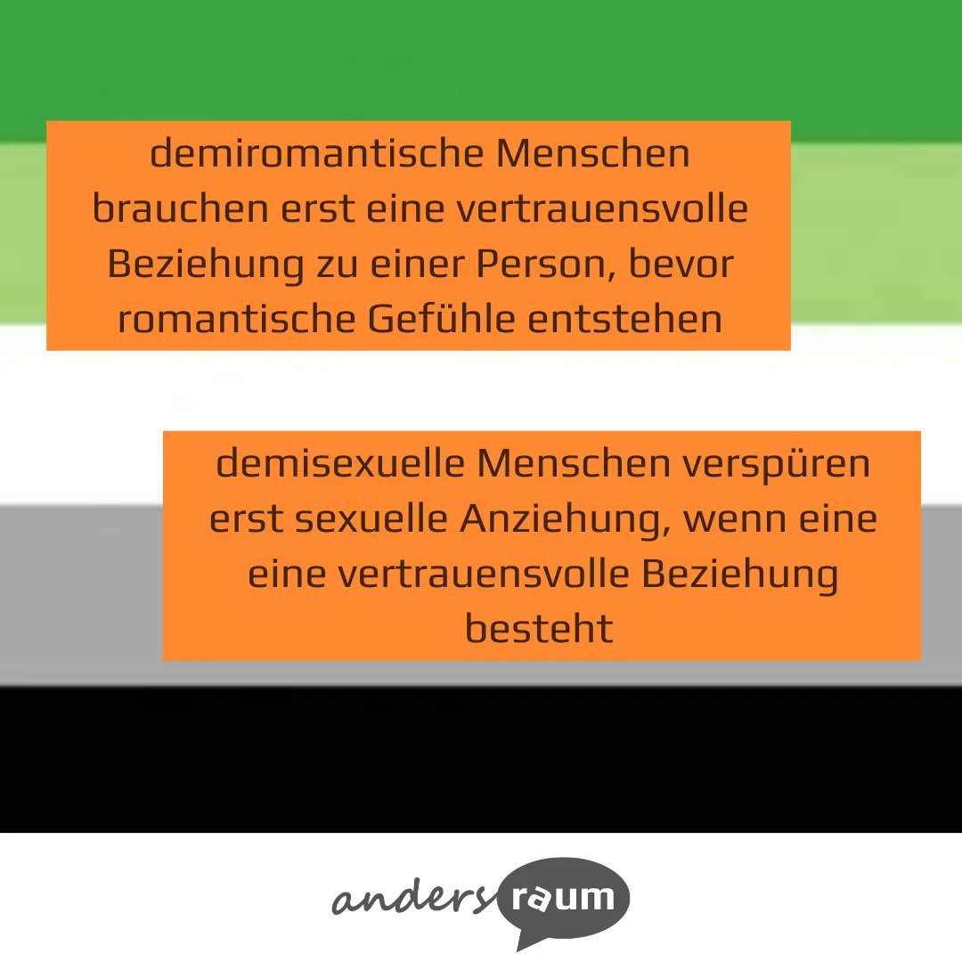 Was ist #demiromantisch und #demisexuell?

#aroweek2022 #aromanticawareness