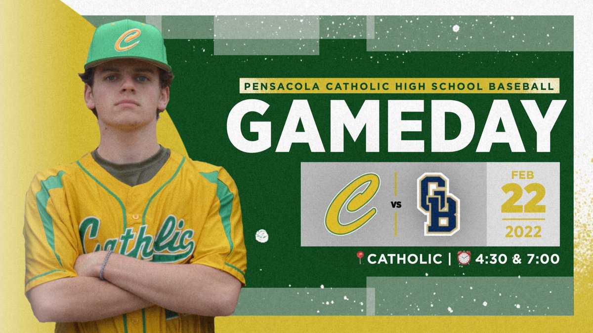 SaderBaseball's tweet photo. It’s Opening Day!!!!! Varsity begins their season tonight with a home game against Gulf Breeze. JV looks to stay undefeated in their second game of the season beginning at 4:30. 

Tonight’s concession special is McGuire’s Bean Soup. https://t.co/BmjaI7jAG3
