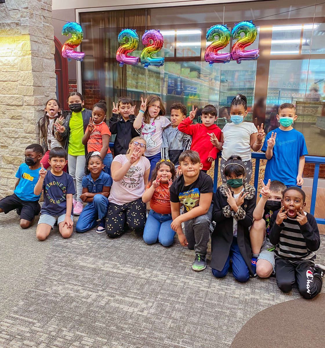 MrsWilliams_MBE's tweet photo. Today is a once in a lifetime date. We will always remember being in 2nd grade on 2-22-22!🌈 ❤️ #BetterTogether https://t.co/Q65IlbHjy3