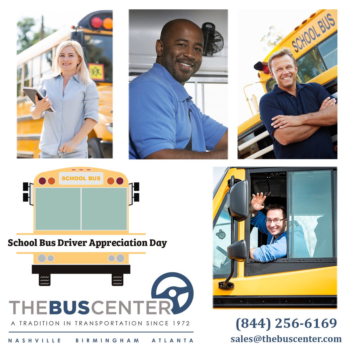 Today is #nationalschoolbusdriverday!!  Thank you for going the extra mile!