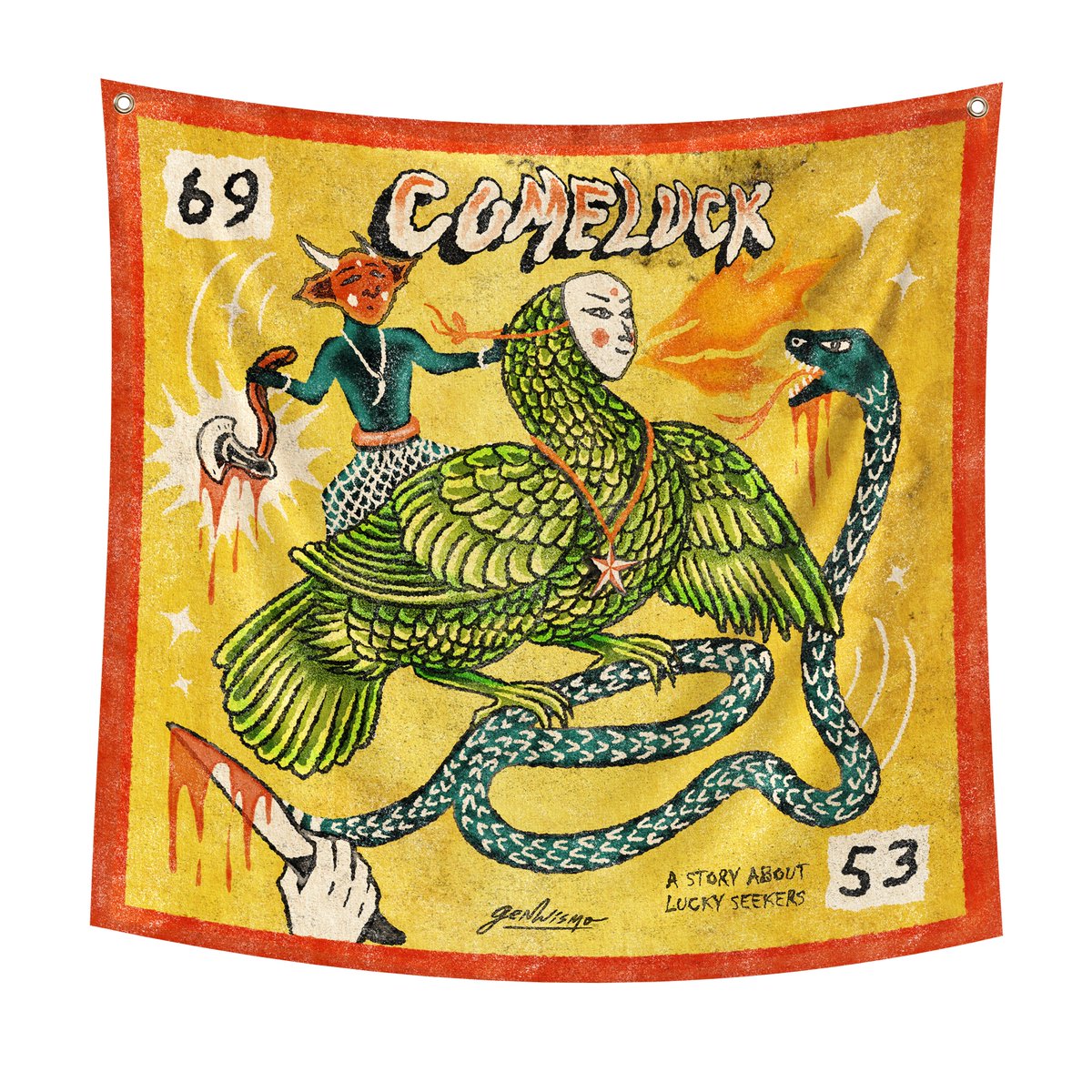 🔥🔥🔥NEW DROP🔥🔥🔥
"COMELUCK"

hic.af/o/672186
12 EDITIONS

#nftcommunity #NFTarts #NFTcollectibles #NFTcollections #nftcollector #OBJKT #objktcom #hicaf #collectors