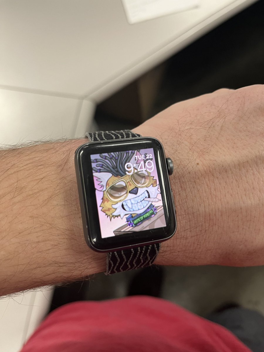 #Tilted on the watch face. <a href="/LostCatFC/">Lost Cat FUD Club</a> anybody else got this kinda drip ?? 🥶
