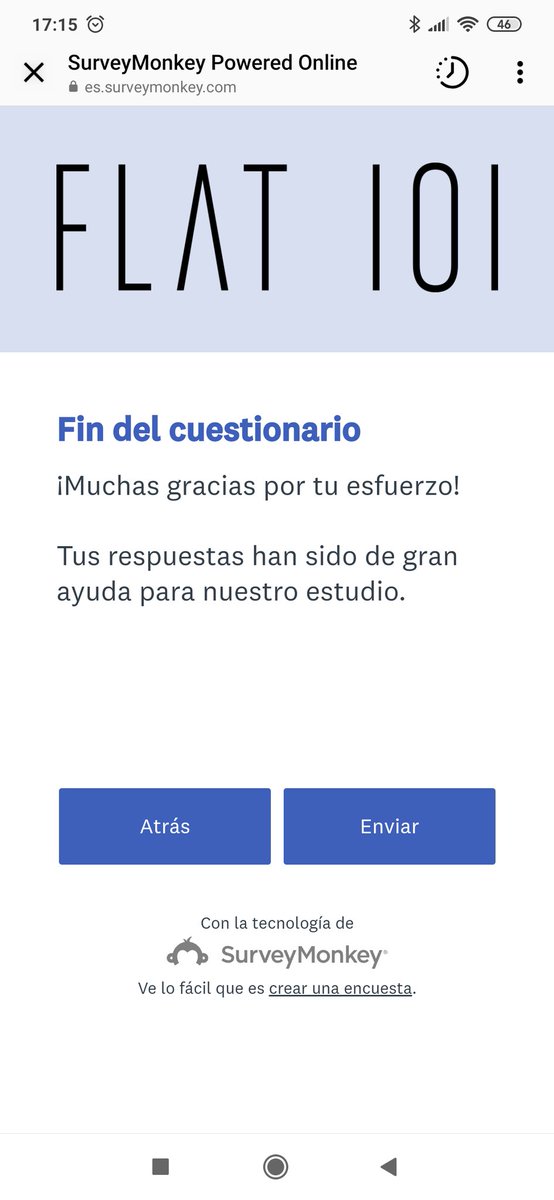 AlejandroAntona's tweet photo. Confirmado @rtayar @SomosFlat101 

No te lleva más de 10 minutos (eso si, como posteriormente he reconocido en el cuestionario, no me he parado a leer la política de privacidad inicial 😱🙄🤭) 

Recomiendo a todes participar y responder con honestidad eh! 
https://t.co/yr1beybfak https://t.co/UWAceRuq2k
