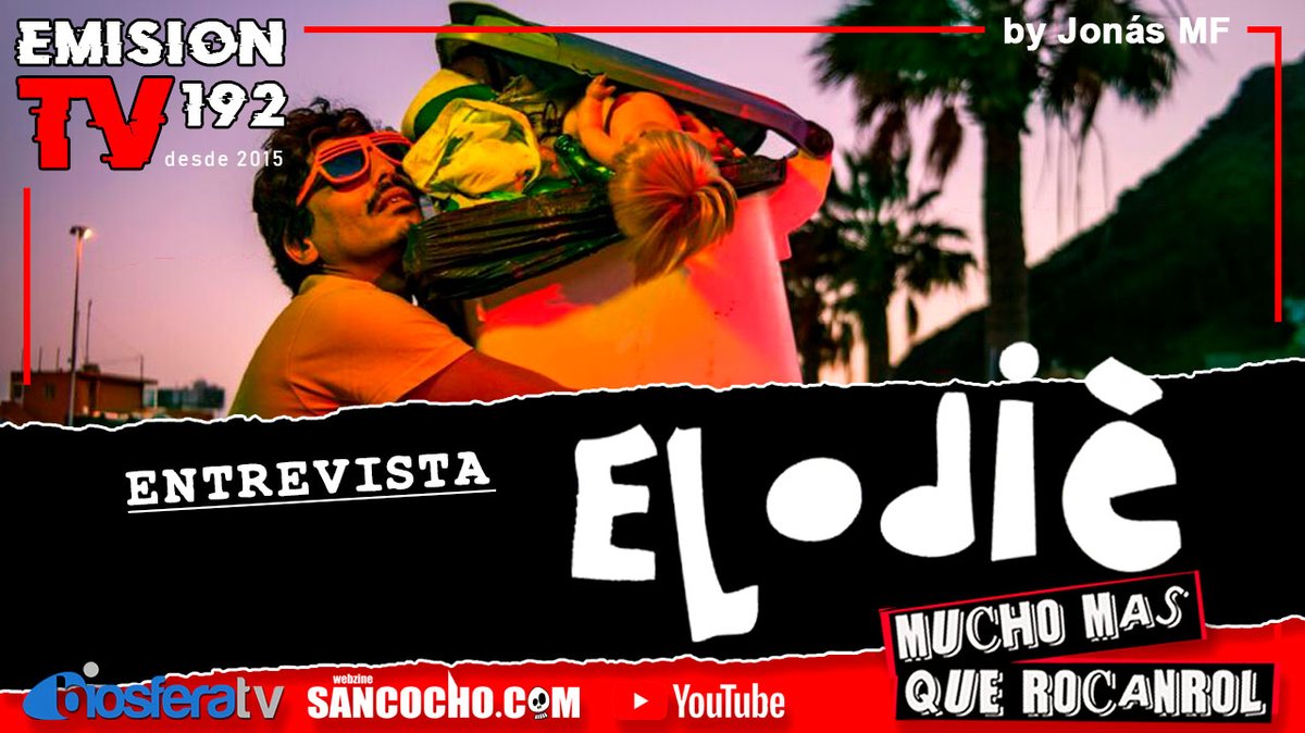 ✅ Mucho mas que RocanRol TV 192
➡️ bit.ly/RocanRol-TV-192
#⃣ [#Elodie <a href="/RockCanario/">RockCanario</a> <a href="/JonasMF_Ruido/">Jonas MF</a>]