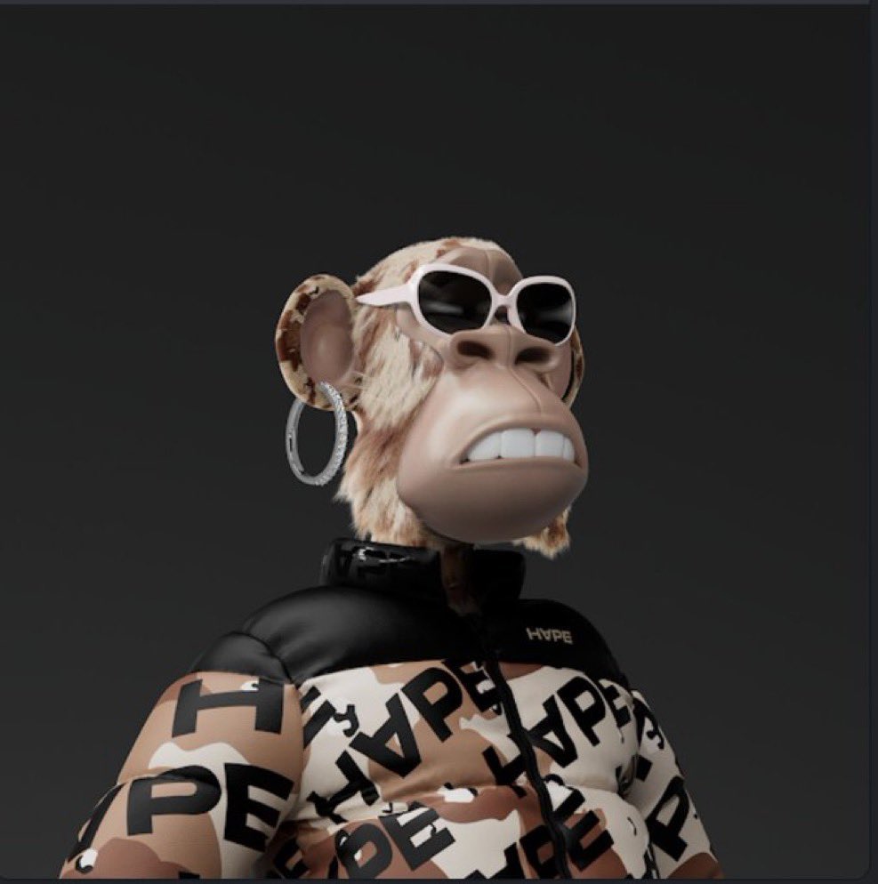 HAPEBEAST GIVEAWAY 🦍🦍

NFT Giveaway 💥
6 ETH ($20,000)

To enter 
- Follow me w/ 🔔
- RT + ❤️
- Tag some friends 🤝

Winner picked in 48 hours good luck.