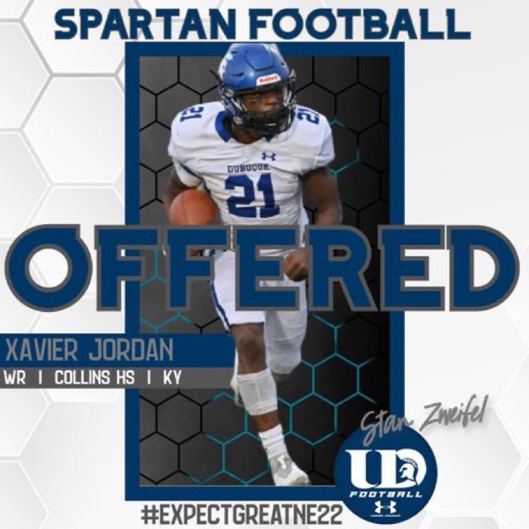 After a great conversation with <a href="/MilesHookstead/">Miles Hookstead</a> I am blessed to say that I have received my 6th offer from the University of Dubuque 🙏🏼 #blessed