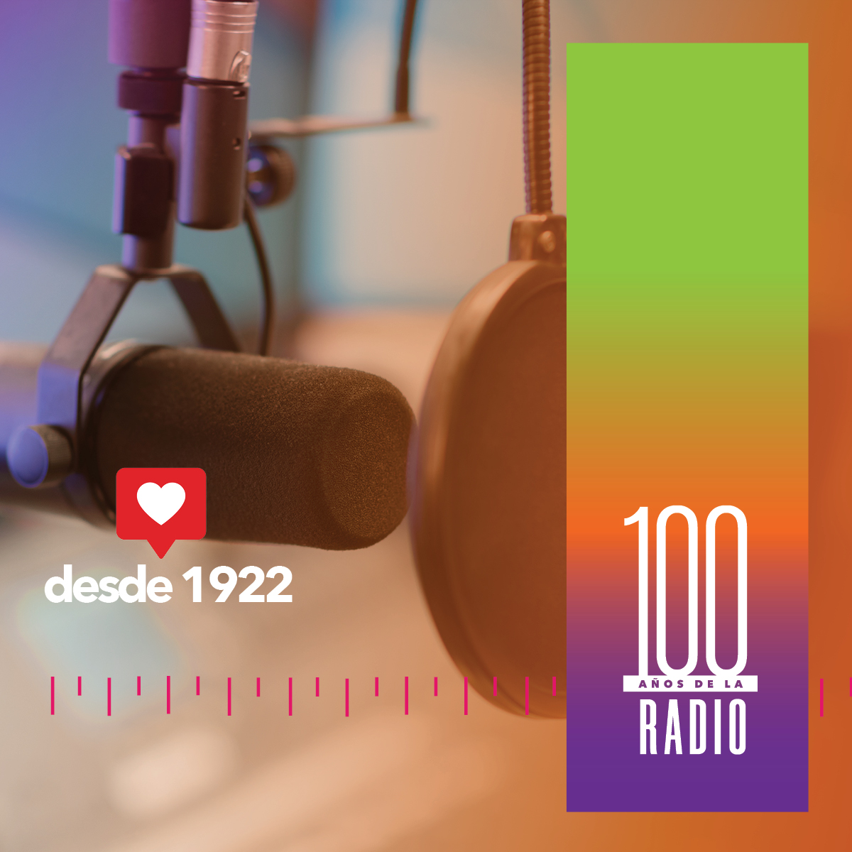 COMU_Inter's tweet photo. En 1922 tocamos el corazón de los puertorriqueños por primera vez. Hoy seguimos siendo los favoritos y más que nunca, contigo al 100.
#contigoal100 #100añosradiopr #ComuInterBayamon https://t.co/xcePCVU4rw
