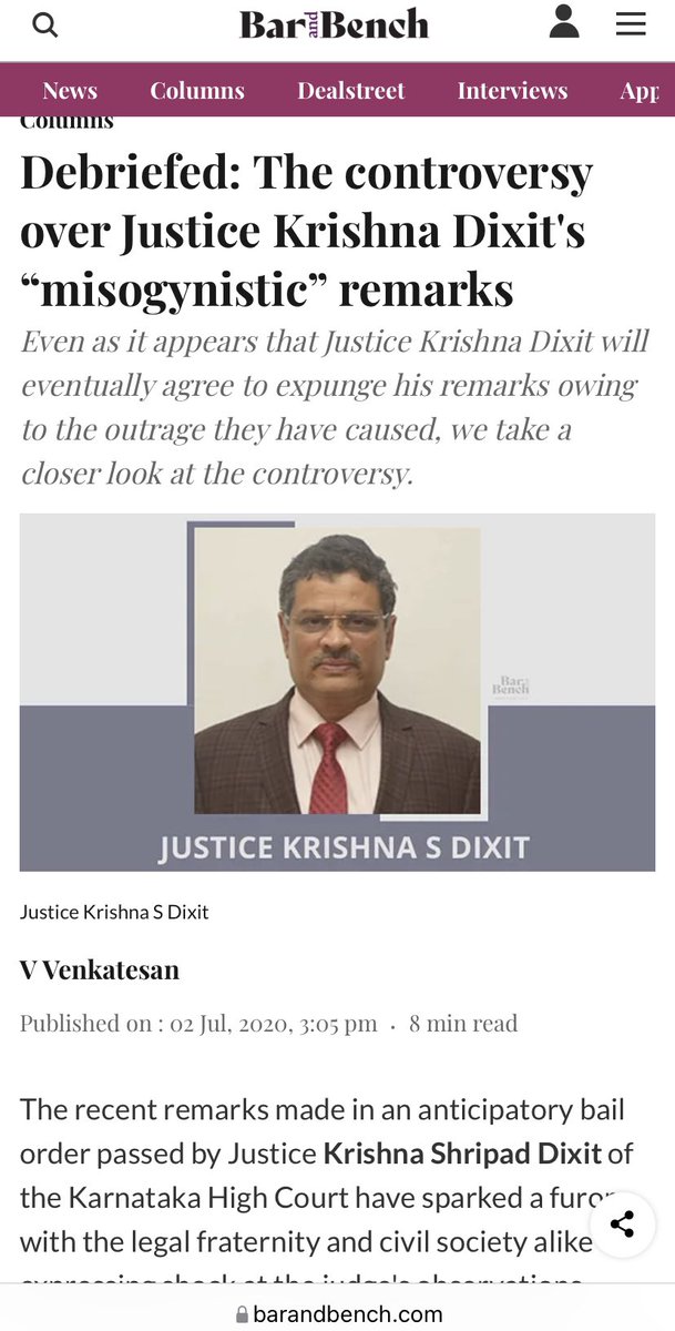 Profdilipmandal's tweet photo. कन्नड़ एक्टर @ChetanAhimsa को पुलिस ने हिजाब मामले की सुनवाई रहे जज दीक्षित के ख़िलाफ़ ट्वीट करने के मामले में गिरफ़्तार कर लिया है। दीक्षित ने बलात्कार के एक मामले में कहा था कि - “रेप के बाद सो जाना भारतीय महिलाओं को शोभा नहीं देता।” ये टिप्पणी जज ने बाद में हटा ली थी। https://t.co/tgehaUyTnA